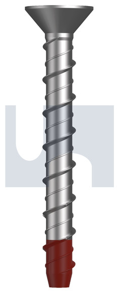 MASONRY ANCHOR SCREW CSK GAL M6 X 50MM 